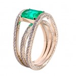 Be Unique and Get A Vintage Emerald Ring